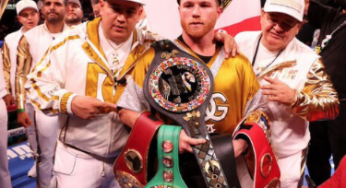 Saúl “El Canelo” Álvarez se convierte en leyenda al derrotar a Caleb Plant