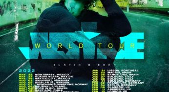 Justin Bieber anuncia gira mundial iniciando en México