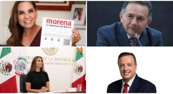 Morena anuncia los cuatro quintanarroenses que participarán en la encuesta interna que definirá al candidato para gubernatura 2022.