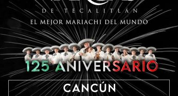 “Mariachi Vargas de Tecalitlán regresa a Cancún”
