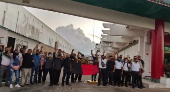 Manifestación en el restaurante de comida china “Hong Kong”