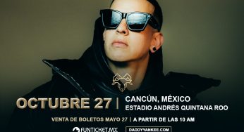 Dejaron de venderse boletos para el concierto de Daddy Yankee en Cancún.