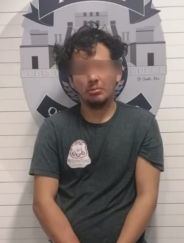 DETENIDO POR ROBO A TRANSEÚNTE