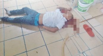 Le arrebatan la vida a carnicero