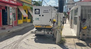 Conectará la CFE cable submarino, Para incrementar el abasto eléctrico de Holbox