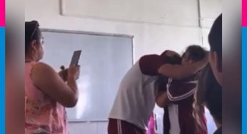 Alumna agrede a maestra y a su compañero porque le retiraron el teléfono en horario de clases
