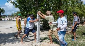 Defienden ciudadanos acceso a playas en Punta Esmeralda