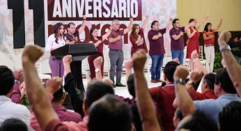 Morena un partido en consolidación, a 11 años de su fundación