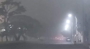 Se apoderó la neblina de Chetumal durante la madrugada