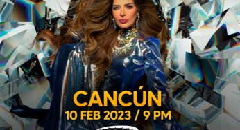 Anuncian concierto de Gloria Trevi en la Plaza de Toros Cancún