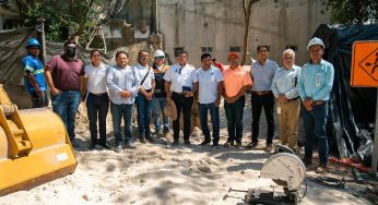 Aguakan: Supervisan obras de nuevos cárcamos en IM