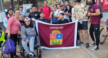 Obtienen primeras medallas deportistas de Quintana Roo en los Juegos Nacionales de Silla de Ruedas y Amputados