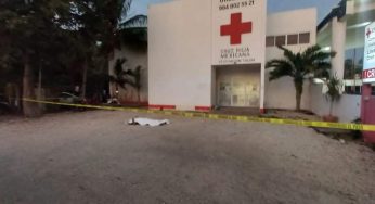 Se infarta hombre a las afueras de la Cruz Roja de Tulum
