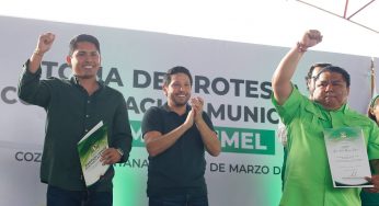 CONVOCA RENÁN SÁNCHEZ A LA UNIDAD PARA CONSOLIDAR LA TRANSFORMACIÓN EN COZUMEL
