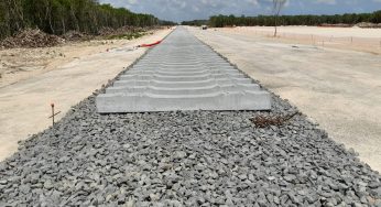 A CONTRARRELOJ AVANZAN LAS OBRAS DEL TREN MAYA, ARRANCA EL TENDIDO DE VÍAS EN EL TRAMO 5 SUR