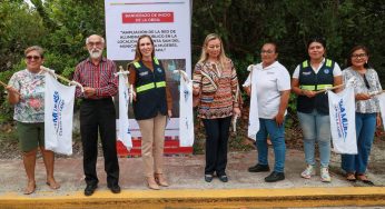 Ilumina Atenea Gómez carretera hacia Punta Sam