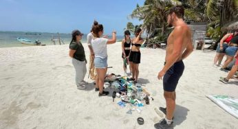 Imparable arribo de basura en Mahahual