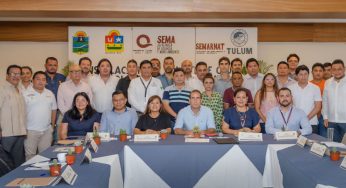 Tulum reinstala Comité de Ordenamiento Ecológico Local
