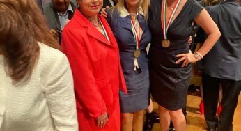 Verónica Acacio reconocida por su buen trabajo