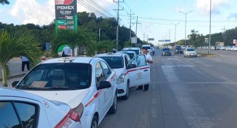 Analizan taxistas de Tulum crear empresa para operar en nuevo aeropuerto y terminal del Tren Maya