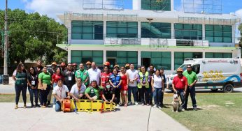 PUERTO MORELOS SE SUMA AL SEGUNDO SIMULACRO NACIONAL 2023