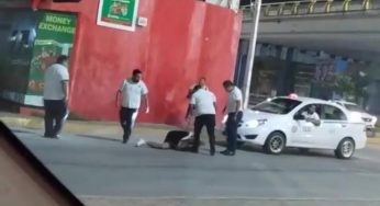 Sin denuncia no procederá Imoveqroo contra taxistas golpeadores en Playa del carmen