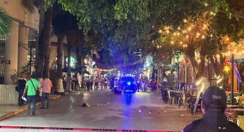 Hieren de bala a un hombre en la Quinta Avenida de Playa del Carmen