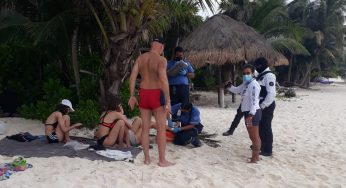 Sufren picaduras de mantarrayas al menos cinco bañistas por semana, en Playa del Carmen