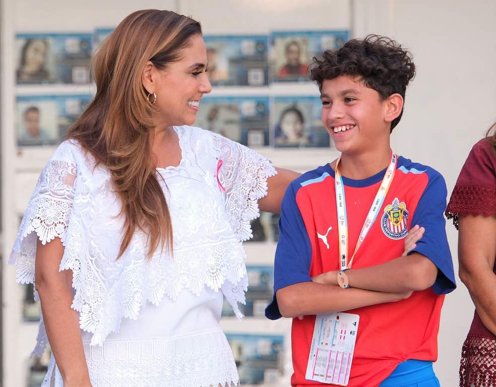 Mara Lezama inauguró “The Football Games Cancún 2023”
