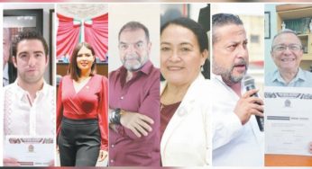 Nueve aspirantes de Morena buscan candidaturas a senadurías y diputaciones