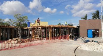 Remodelación del parque Las Palapas cerrará el año a un 60% de avance