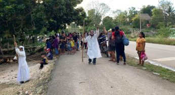 Preparan pastorela maya en Tihosuco