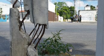 Postes de la CFE a punto del colapso en Cancún