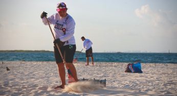 Fortalece Gobierno Municipal limpieza permanente de playas para continuar con el éxito turístico de Isla Mujeres