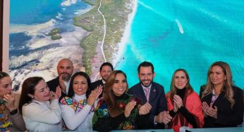 Atenea Gómez Ricalde promueve el turismo para Isla Mujeres y Costa Mujeres en la FITUR 2024