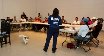 Imparten curso de “Manejo y Bienestar Animal para primeros respondientes” en Puerto Morelos