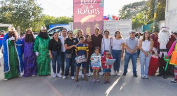 Caravana de Reyes 2024: Diego Castañón lleva felicidad a colonias de Tulum