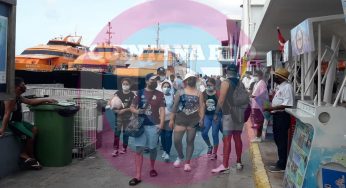 Suspenden cruces en ferry de Cozumel a Playa del Carmen, por fuerte oleaje