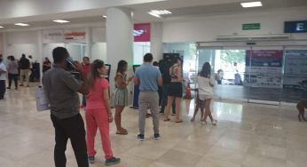 Falla máquina de pago del estacionamiento del Aeropuerto Internacional de Cancún