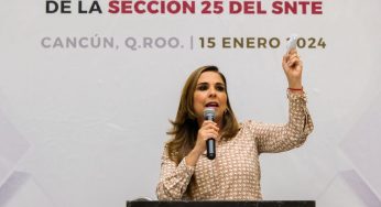 Maestras y maestros, conductores de la transformación del estado: Mara Lezama