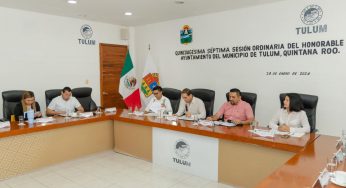 Cabildo de Tulum aprueba compatibilidad de uso de suelo del derecho de vía del Tren Maya