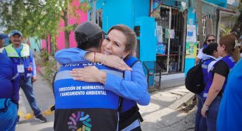 Renuevan viviendas en Solidaridad con programa ‘Pinta tu fachada’