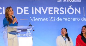 Walmart anuncia con Mara Lezama una inversión de más de mil 175 mdp en Quintana Roo
