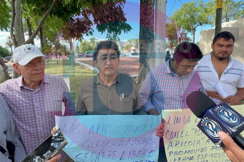Por falta de atención de la Sedarpe, protestan mieleros en Chetumal