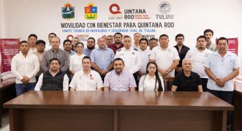 Instalan Comité Técnico de Movilidad y Seguridad Vial en Tulum