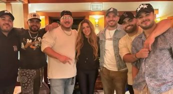 Shakira y grupo Frontera graban “Entre paréntesis”