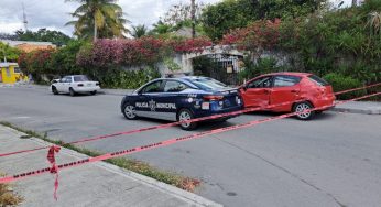 Vehículos chocados en Cozumel no pueden ser movidos por falta de grúa