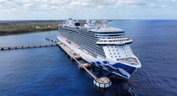 Arriba a Cozumel el Enchanted Princess, crucero de lujo de la clase Royal de Princess Cruises