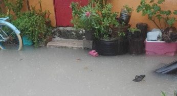 Se inundan familias de Punta Allen, piden presencia de Protección Civil
