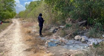 Encuentran restos humanos en la Región 201 de Cancún, tras reporte de balazos